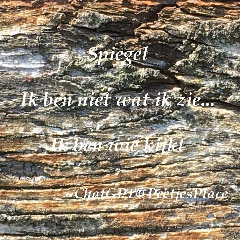 Abstracte afbeelding met quote.