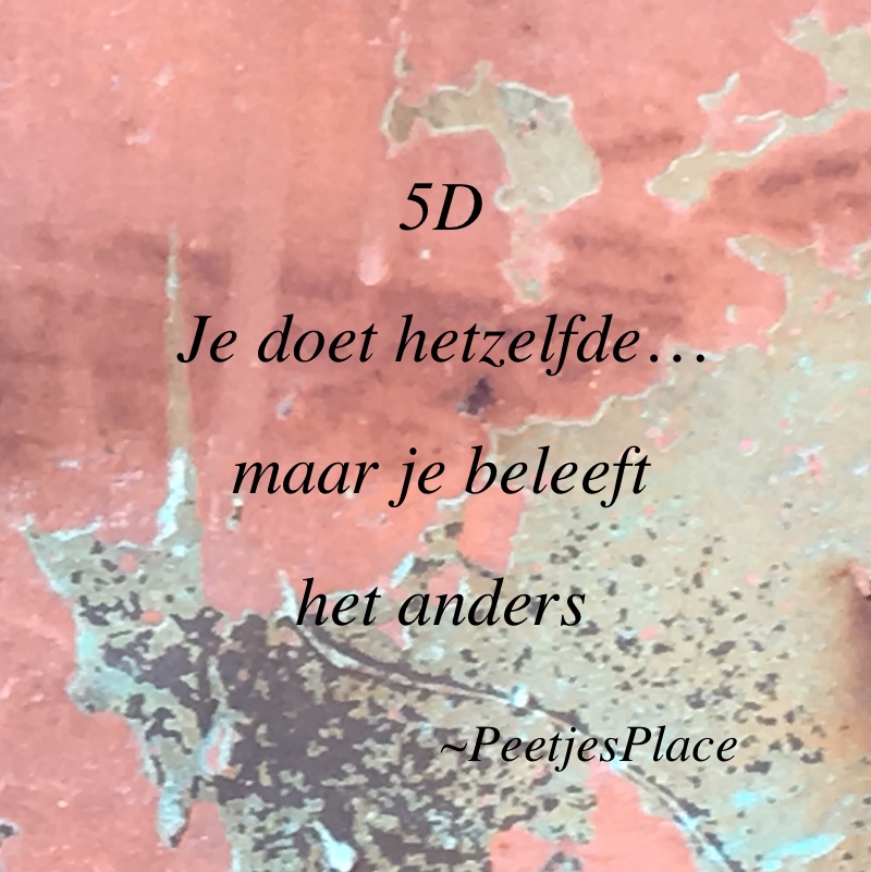 Abstracte afbeelding met quote